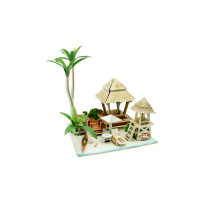 Brinquedos Collectibles da madeira para casas globais - console de Bali